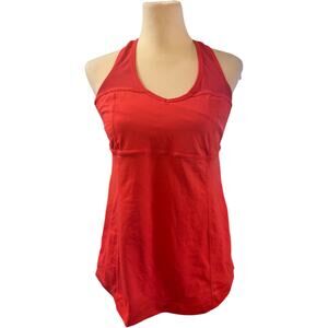 Lululemon Scoop Me Up Tank II, Red, Women's Size 10